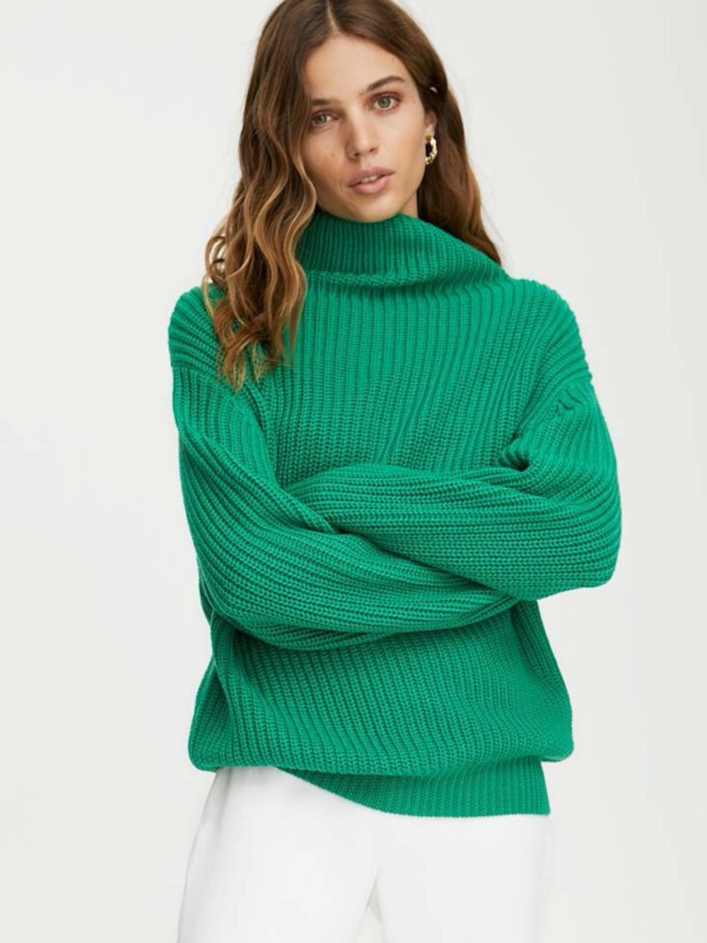 Wilfred Aritzia Montpellier Turtleneck Sweater in Black Merino Wool sz Small